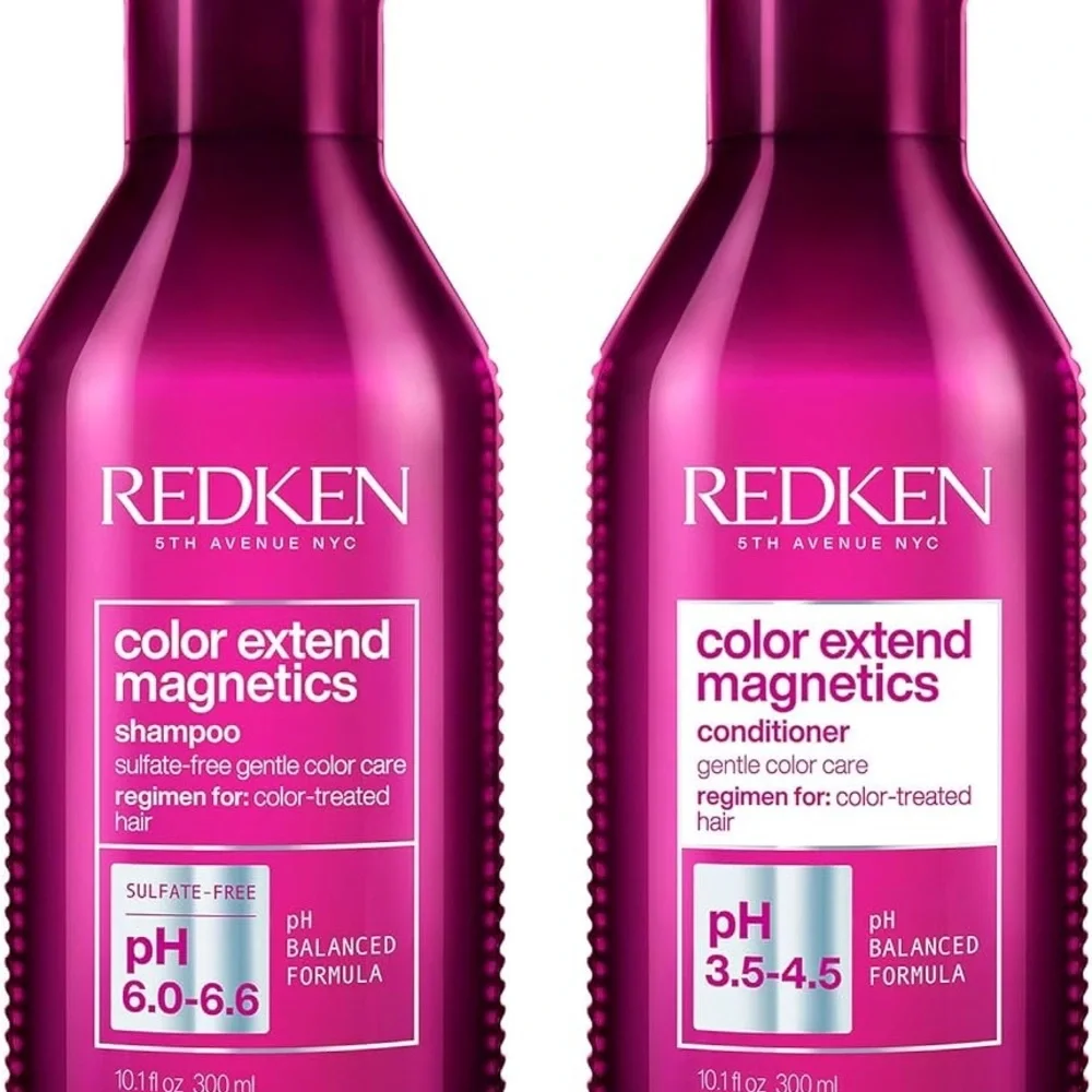 NEW Redken Color Extend Magnetics Shampoo & Conditioner 10 oz Color-Treated Hair